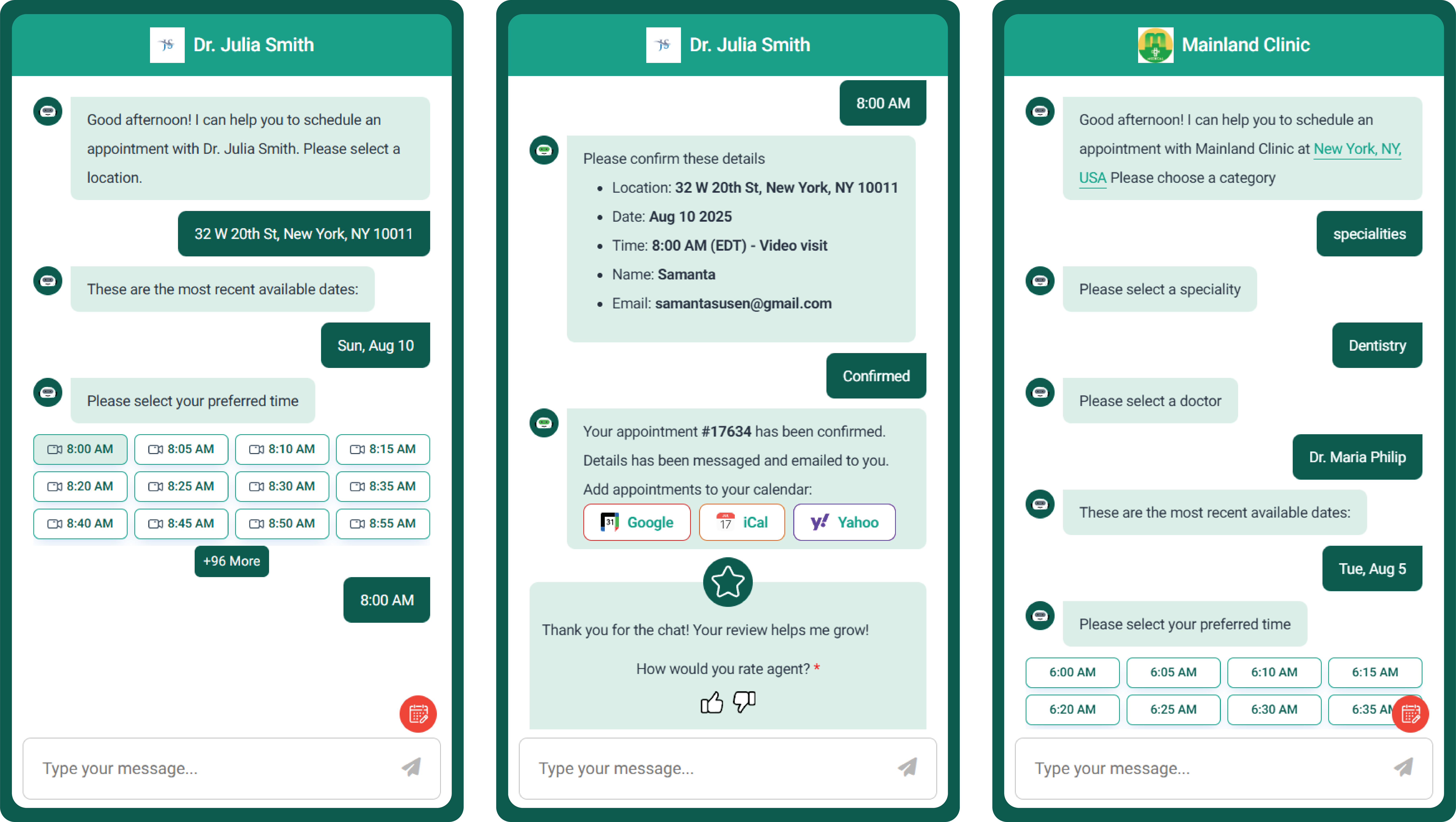 Website Chat Widget